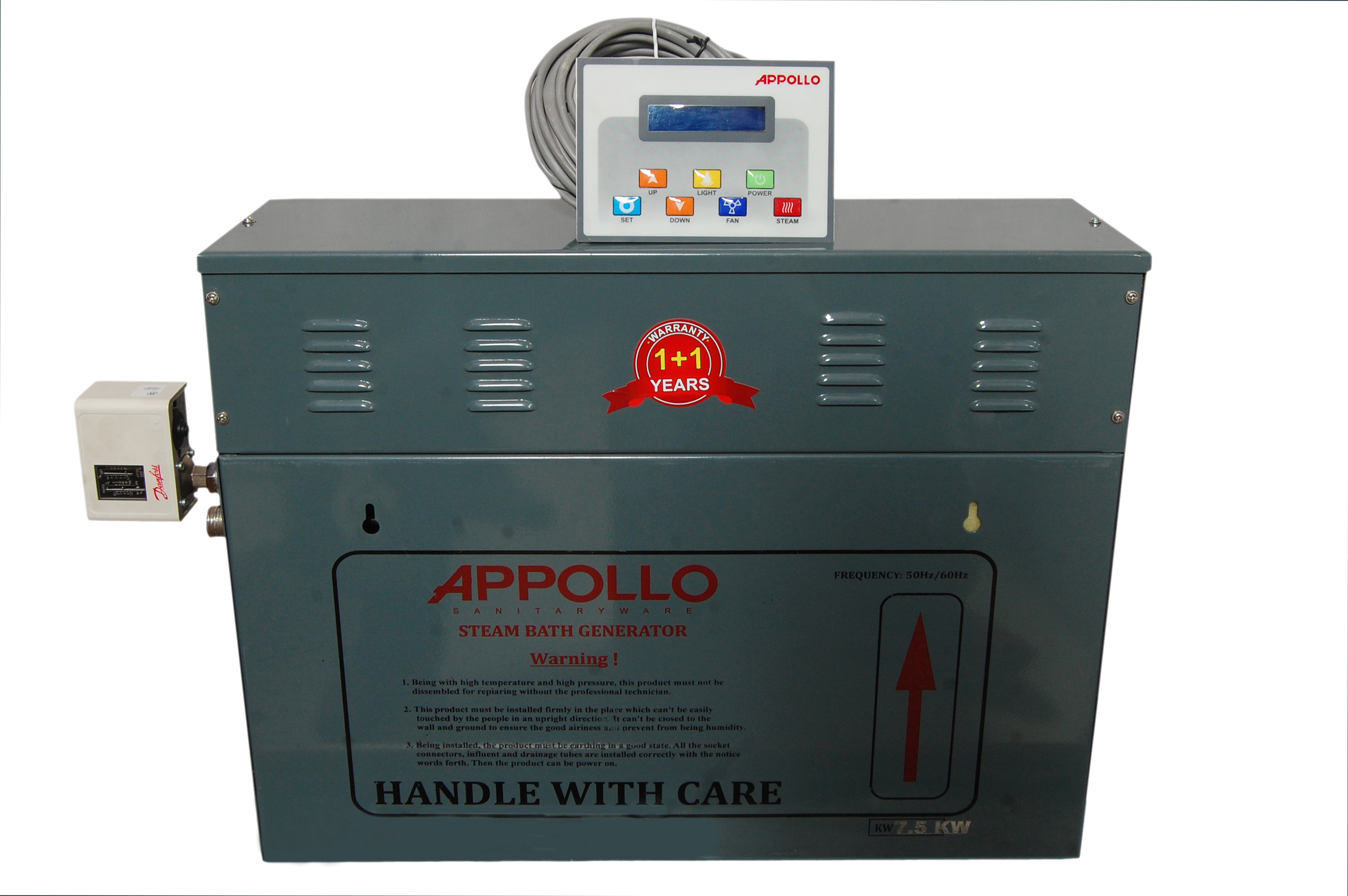 Dual Heater Commercial Steam Bath Generator 15.0 KW Manufacturer in Delhi